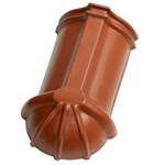 Ukončení hřebenáče TONDACH nárožní dlouhé Jirčany, Stod engoba měděná – 21cm