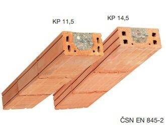 Překlad Porotherm KP 14,5 – 1500×145×71 mm