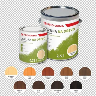 Lazura na dřevo PRO-DOMA bezbarvá – 0,75 l