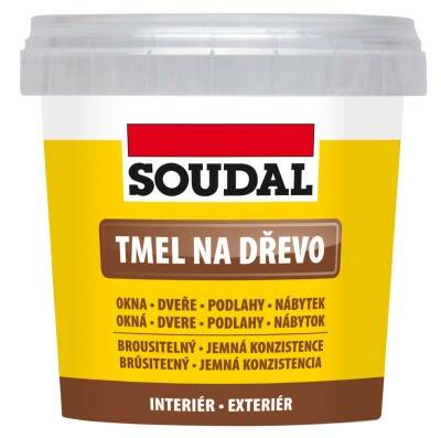 Tmel na dřevo Soudal barva buk – 250 g